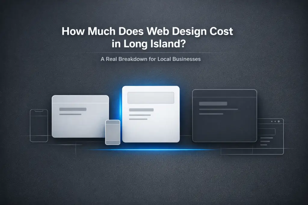 How Much Does Web Design Cost in Long Island? | Four Point Web Studio