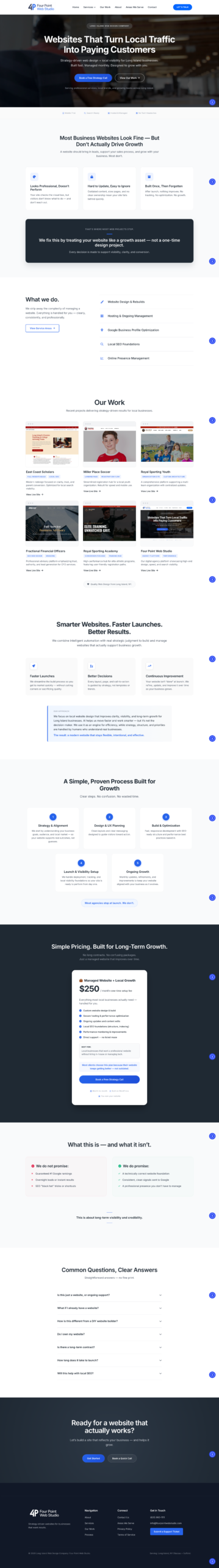 Four Point Web Studio Website